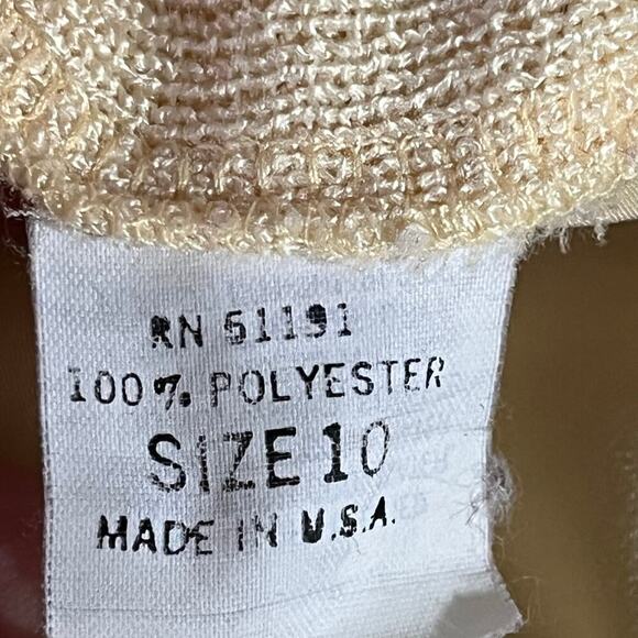 Philippe Marques Vintage Yellow Long Sleeve Blouse Size 10 - Picture 6 of 10